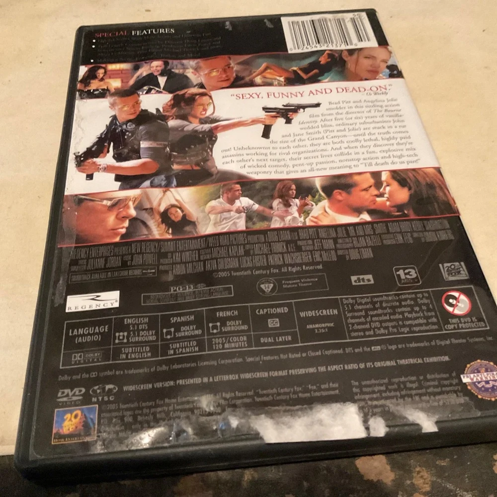 DVD - Mr. And Mrs. Smith. V32